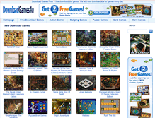Tablet Screenshot of downloadgames4u.com